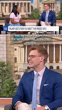 Trump storms out of interview after getting pressed on his baseless claims: Lindsey Granger | RISING