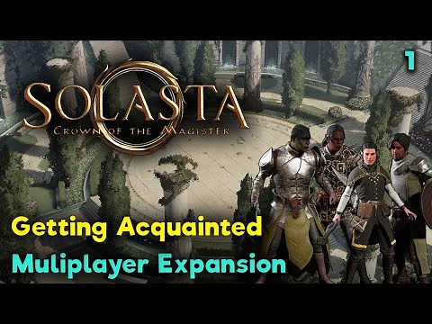 It's Multiplayer!! Getting started - Solasta - Crown of the Magister - Multiplayer Gameplay