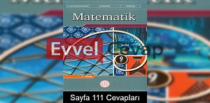 9. Sınıf Matematik Ders Kitabı Cevapları Meb Yayınları (1. Kitap) Sayfa 111