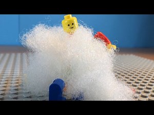 Lego Man explodes
