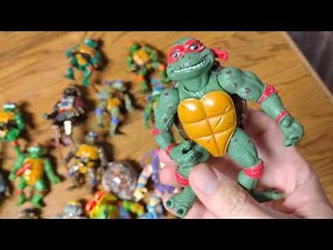 TMNT Teenage Mutant Ninja Turtles Action figures original, boxed up in 1994 1st opening in 28 yrs.