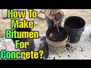 Civil Engineering Jobs: How To Make Bitumen Emulsion & Protect Foundation Concrete