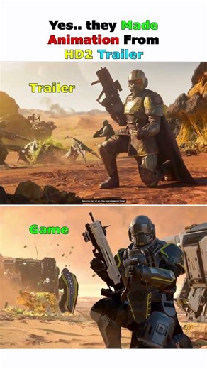 Yes...They Made Emote From HD2 Trailer - Helldivers 2