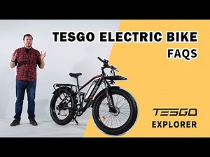 The Tesgo Explorer All Terrain Fat Tire E-bike FAQs | Your Top Questions Answered