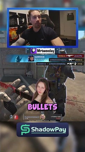 Average Female Counter-Strike Experience...😂 #cs2 #counterstrike2 #csgo