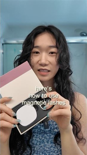 how to use magnetic lashes step by step