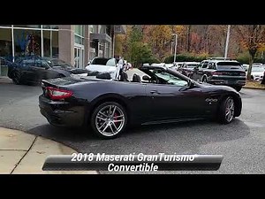 Used 2018 Maserati GranTurismo Convertible Sport, Cary, NC MP0207
