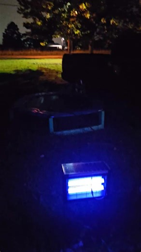 this solar bug zapper is amazing ! this unit has some power for sure! #bugzapper #solarpower #waterproof #tiktokshop #tiktokmademebuyit