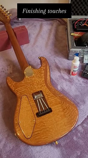 ELG: REPUR SERIES Repurposed damaged Brazilian Mahogany table top with lacewood overlay. Semi-hollow body Mahogany neck Bone nut She Oak fretboard Jescar 47095 SS frets 22 Compound 71/4" to 12" radius Gotoh Tuners Gotoh VS100N bridge Bare Knuckle War Pig humbuckers CTS pots #electricladyguitars #handcraftedguitars #handmadeguitar #repurposed | Eddie Cameron