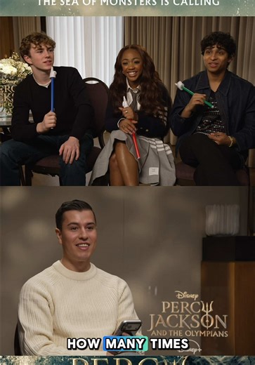 Causing Chaos with the Cast of Percy Jackson and the Olympians S2