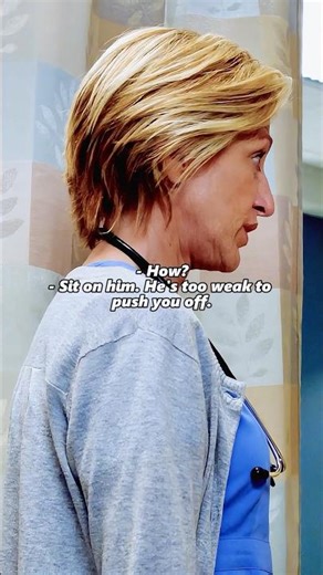 She sat on her boyfriend’s lap to prevent him from running away.