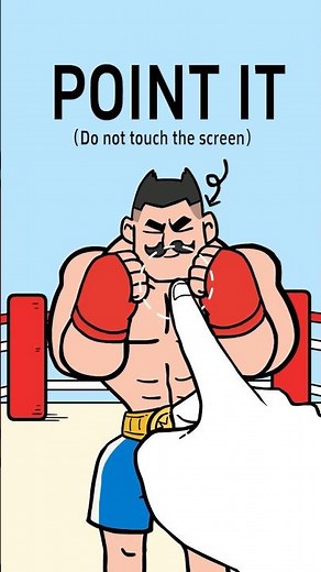 THUMB DANCE CHALLENGE! VS Boxing champion #anime #funny #shorts #InteractiveGame #rhythmgame