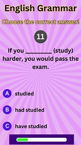 19 reactions | English Grammar Quizzes #english_with_simo | English With Simo | Facebook