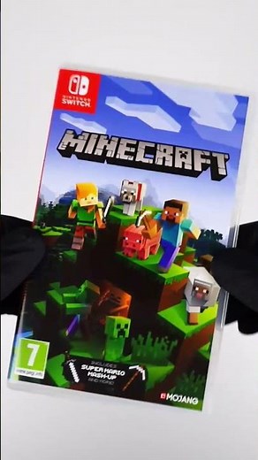 Unboxing Minecraft Bedrock Edition 2018 Nintendo Switch Game