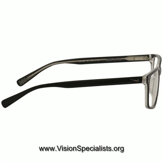 Nike Mens Eyeglasses 7240 Full Rim Optical Frame Black 002 886895290388
