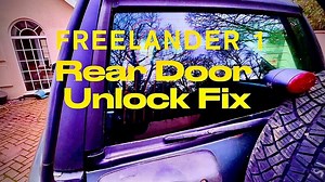 Freelander 1 Rear Door Fix - Door Won’t Open - Easy Fix!