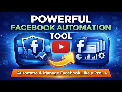 🔥 Powerful Facebook Automation Tool | Multiple IDs, Groups & Pages Auto Manage (2026)