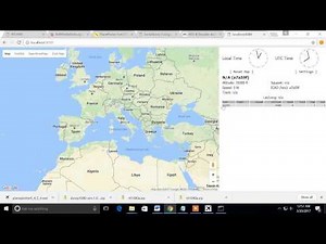 Air Traffic Monitoring setup, RTL SDR, Dump1090, Plane Plotter, Windows
