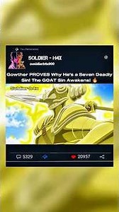 Tom Du & Uther Learn Why Gowther Is FEARED as the GOAT Sin! 🥶☠️ #gowther #goat #shorts