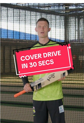 Master the Cover Drive Technique in 30 Seconds
