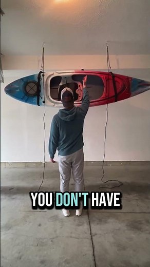 Kayak Storage Made Easy