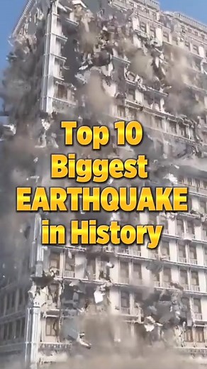 Top 10 Biggest Earthquakes in History