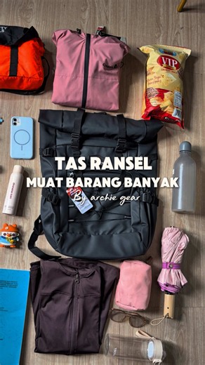 Tas Ransel Besar Archie Gear Muat Banyak & Murah