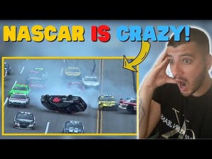 Seeing NASCAR Crashes for the FIRST Time Ever.... || REACTION
