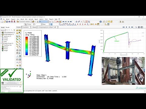 Progressive collapse of a steel frame with column removal method Abaqus