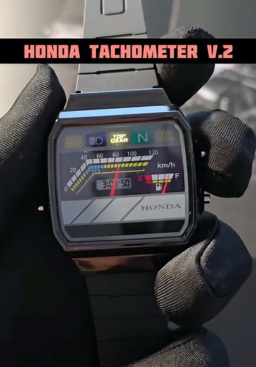 Honda Tachometer Watch V2 is coming.. Stay Tuned !! #honda #tachometer #watch #shorts #hondanation