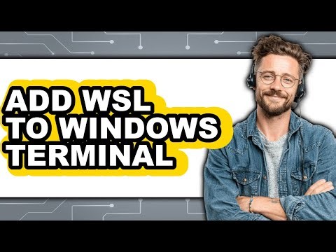 How to Add Wsl to Windows Terminal (only Way)
