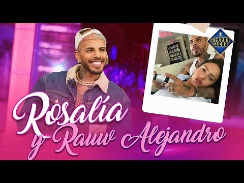 EXCLUSIVA - Rauw Alejandro habla de su relación con Rosalía - El Hormiguero