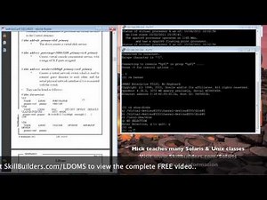 Solaris & Oracle VM Server Training - Rapid Deployment of Logical Domains