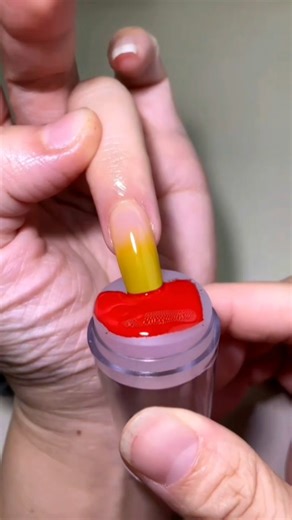 Home Nailart on Instagram: "I used to struggle with French tips… shaky hands, uneven lines, so much stress 😩💅 But then I found this silicone stamper and OMG 😭💖 Just press, lift, and BAM — salon-level tips at home! No brush skills. No tape. No patience required 😂 Just ✨stamp & slay✨ every time. If you love clean nails but hate the hassle, this little tool is a must-have 💅🏻 (You’ll thank me later 😉) 💅💅💅 ✨ Follow @wunailart_ for more nail hacks 🌸💅 💖 Double-tap if you’d try this trick!