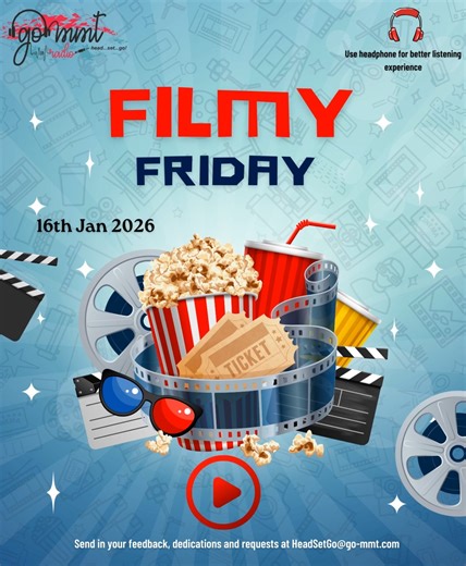 GO-MMT RADIO on Instagram: "Filmy Friday with RJ Annie on GO-MMT Radio | Tune-in now! #GoMMTRadio @lifeatmakemytrip"