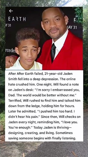 After After Earth failed, 21-year-old Jaden Smith fell into a deep depression #shorts #enterpos