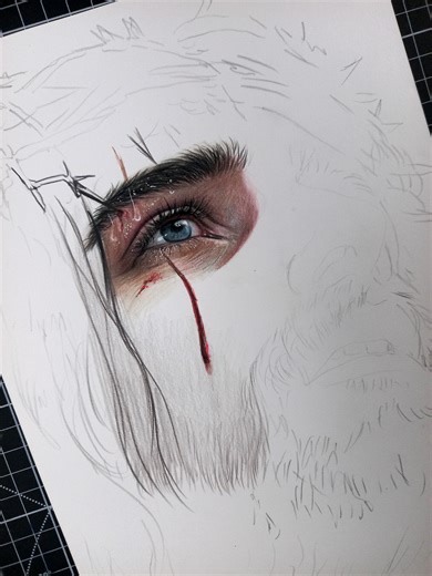 Creating Jesus Art: Step-by-Step Process