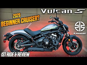 2026 KAWASAKI Vulcan S 650 1st Ride & Review | Is this Kawasaki's Best Beginner Bike?