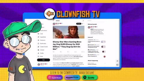 Disney sued by Star Wars gaming boss for being racist!