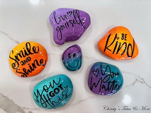 Positivity Rocks, Kindness Rocks, Friendship, Painted Rocks, Be Kind, Smiley Face, Love Your Self, You Matter, Motivational, Encouragement - Etsy