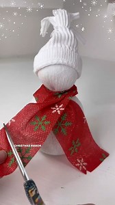 Sock snowmen tutorial! 🎨 ☃️ #christmasinjuly #diyideas #crafting #easycrafts #snowmen | Emily Seilhamer Art