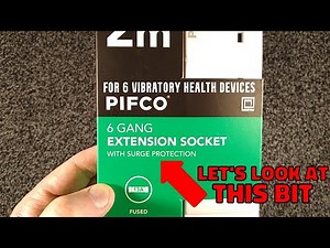 Inside a Pifco surge protected extension (good circuitry)