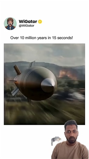 Over 10 Million Years in Just 15 Seconds! 🌍⏳ #usa​ #shorts​ #science​ #education​ #learn​