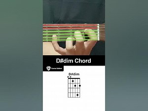 How To Play The D#dim Chord On Guitar - Guvna Guitars