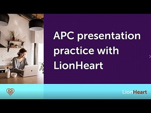 APC presentation practice