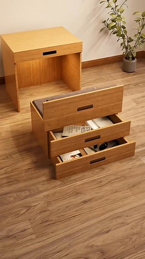 114K views · 569 reactions | Multipurpose wooden table and chair Wood cabinet Wooden table Wood working #reelsfbシ #fbreelsfypシ゚ #facebookreel #woodworking #woodenfurniture #WoodCabinets #tabletop #homedecor | Unique Decor Ideas | Facebook