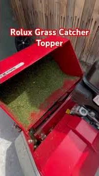 Rolux X20 Grass Catcher Topper