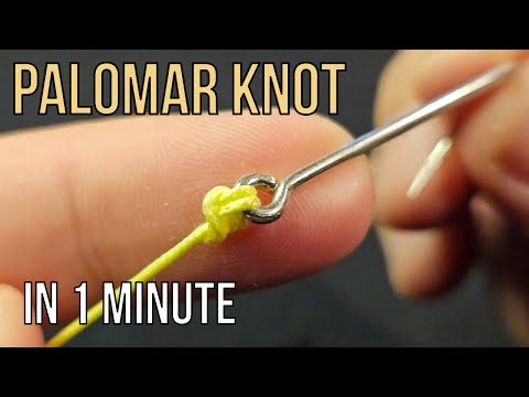 Masterclass Series: #1 How to Tie the Palomar Knot - Super Strong Fishing Knot