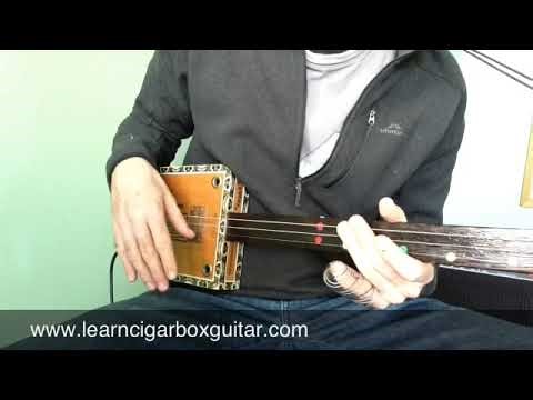 LearnCigarBoxGuitar.com archive. 3 string slide course #20