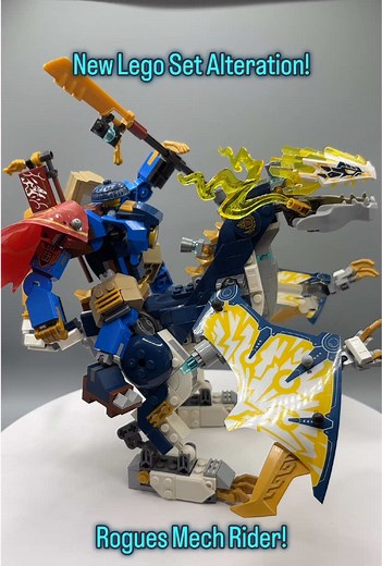 New Lego Ninjago Set: Rogue’s Mech Rider Alteration